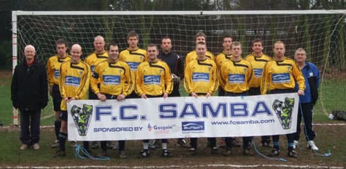 FC Samba in action